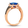 Thumbnail Image 2 of Le Vian Natural Tanzanite Ring 1/2 ct tw Diamonds 14K Strawberry Gold