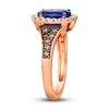 Thumbnail Image 3 of Le Vian Natural Tanzanite Ring 1/2 ct tw Diamonds 14K Strawberry Gold