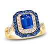 Thumbnail Image 0 of Le Vian Natural Tanzanite & Natural Sapphire Ring 1/2 ct tw Diamonds 14K Honey Gold