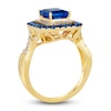 Thumbnail Image 1 of Le Vian Natural Tanzanite & Natural Sapphire Ring 1/2 ct tw Diamonds 14K Honey Gold