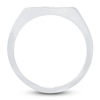 Thumbnail Image 3 of Infinity Signet Ring Diamond Accents 14K White Gold