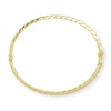 Thumbnail Image 2 of Italia D'Oro Diamond-Cut Tube Bangle Bracelet 14K Yellow Gold 3.0mm