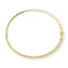 Thumbnail Image 3 of Italia D'Oro Diamond-Cut Tube Bangle Bracelet 14K Yellow Gold 3.0mm