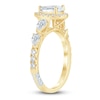 Thumbnail Image 2 of Pnina Tornai Lab-Grown Diamond Engagement Ring 2 ct tw Pear/Round 14K Yellow Gold
