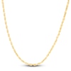 Thumbnail Image 1 of Men's Solid Diamond-Cut Rope Chain Necklace 14K Yellow Gold 24" 3.5mm