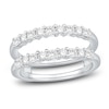 Thumbnail Image 0 of Diamond Enhancer Ring 1 ct tw Princess/Round 14K White Gold
