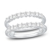 Thumbnail Image 1 of Diamond Enhancer Ring 1 ct tw Princess/Round 14K White Gold