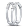 Thumbnail Image 1 of Diamond Enhancer Ring 1 ct tw Princess/Round 14K White Gold