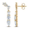 Thumbnail Image 1 of Multi-Cut Diamond Drop Earrings 1-3/4 ct tw 14K Yellow Gold