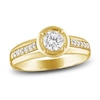 Thumbnail Image 0 of Diamond Bezel Engagement Ring 5/8 ct tw 14K Yellow Gold