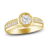 Thumbnail Image 1 of Diamond Bezel Engagement Ring 5/8 ct tw 14K Yellow Gold