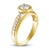 Thumbnail Image 1 of Diamond Bezel Engagement Ring 5/8 ct tw 14K Yellow Gold