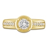 Thumbnail Image 2 of Diamond Bezel Engagement Ring 5/8 ct tw 14K Yellow Gold