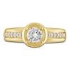 Thumbnail Image 3 of Diamond Bezel Engagement Ring 5/8 ct tw 14K Yellow Gold