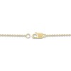 Thumbnail Image 3 of Diamond Circle Necklace 1/4 ct tw 14K Yellow Gold