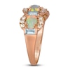 Thumbnail Image 3 of Le Vian Natural Opal, Natural Topaz  & Diamond Ring 3/8 ct tw 14K Strawberry Gold