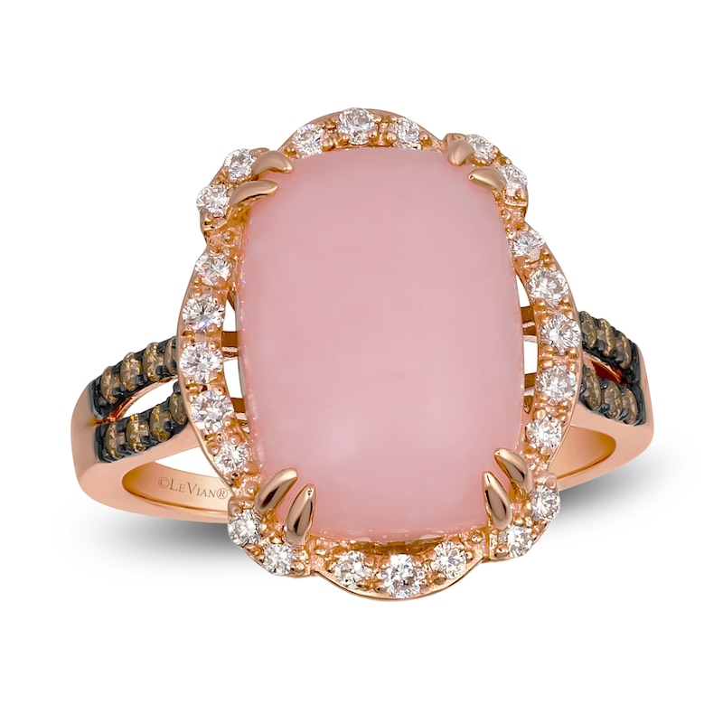 Le Vian Natural Opal & Diamond Ring 3/8 ct tw 14K Strawberry Gold | Jared