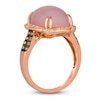 Thumbnail Image 2 of Le Vian Natural Opal & Diamond Ring 3/8 ct tw 14K Strawberry Gold