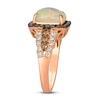 Thumbnail Image 3 of Le Vian Natural Opal & Diamond Ring 1 ct tw 14K Strawberry Gold