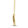 Thumbnail Image 2 of Le Vian Dolce D'Oro Chocolate Diamond Pendant Necklace 1/3 ct tw 14K Honey Gold 19"