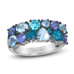 Le Vian Mare Azzurro Natural Multi-Gemstone Ring 14K Vanilla Gold