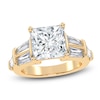 Thumbnail Image 1 of Princess-Cut Created By Jared Studio Lab-Grown Diamond Engagement Ring 4-1/2 ct tw 14K Yellow Gold