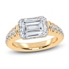 Thumbnail Image 1 of Emerald-Cut Created By Jared Studio Lab-Grown Diamond Engagement Ring 3-1/2 ct tw 14K Yellow Gold