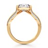 Thumbnail Image 2 of J'Lure Lab-Grown Diamond Shield Step-Cut Engagement Ring 2-1/3 ct tw 18K Yellow Gold