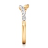 Thumbnail Image 3 of J'Lure Lab-Created Diamond Contour Wedding Band 3/8 ct tw 18K Yellow Gold