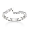 Thumbnail Image 1 of J'Lure Lab-Grown Diamond Contour Wedding Band 1/3 ct tw 18K White Gold