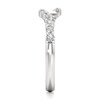 Thumbnail Image 3 of J'Lure Lab-Grown Diamond Contour Wedding Band 1/3 ct tw 18K White Gold