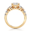 Thumbnail Image 2 of J'Lure Imperial-Emerald Step-Cut Lab-Grown Diamond Engagement Ring 4-3/4 ct tw 18K Yellow Gold