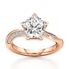 Thumbnail Image 1 of J'Lure Pentagon Brilliant-Cut Lab-Grown Diamond Bypass Engagement Ring 3-1/5 ct tw 18K Rose Gold