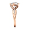 Thumbnail Image 3 of J'Lure Pentagon Brilliant-Cut Lab-Grown Diamond Bypass Engagement Ring 3-1/5 ct tw 18K Rose Gold