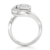 Thumbnail Image 2 of J'Lure Square-Emerald Step-Cut Lab-Grown Diamond Engagement Ring 3 ct tw 18K White Gold