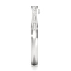 Thumbnail Image 3 of J'Lure Baguette-Cut Lab-Grown Diamond Contour Wedding Band 1/3 ct tw 18K White Gold