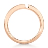 Thumbnail Image 2 of J'Lure Baguette-Cut Lab-Grown Diamond Contour Wedding Band 1/3 ct tw 18K Rose Gold