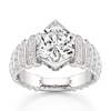Thumbnail Image 1 of J'Lure Hexagon Brilliant-Cut Lab-Grown Diamond Engagement Ring 3-1/2 ct tw 18K White Gold