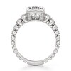 Thumbnail Image 2 of J'Lure Hexagon Brilliant-Cut Lab-Grown Diamond Engagement Ring 3-1/2 ct tw 18K White Gold