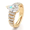 Thumbnail Image 4 of J'Lure Pear Step-Cut Lab-Grown Diamond Engagement Ring 2-1/3 ct tw 18K Yellow Gold