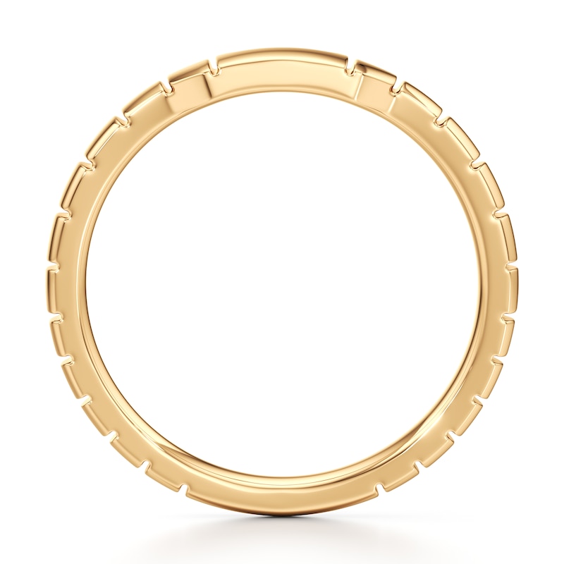 Main Image 2 of J'Lure Contour Wedding Band 18K Yellow Gold