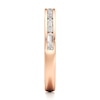 Thumbnail Image 3 of J'Lure Baguette & Round-Cut Lab-Grown Diamond Wedding Band 3/8 ct tw 18K Rose Gold