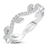 Thumbnail Image 2 of ArtCarved Diamond Leaf & Vine Anniversary Ring 3/8 ct tw 14K White Gold
