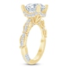 Thumbnail Image 2 of Pnina Tornai Round-Cut Lab-Grown Diamond Engagement Ring 4-3/8 ct tw 14K Yellow Gold