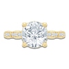 Thumbnail Image 3 of Pnina Tornai Round-Cut Lab-Grown Diamond Engagement Ring 4-3/8 ct tw 14K Yellow Gold