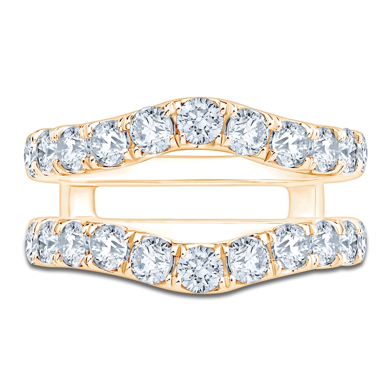 Main Image 2 of Lab-Grown Diamond Enhancer Ring 2 ct tw 14K Yellow Gold