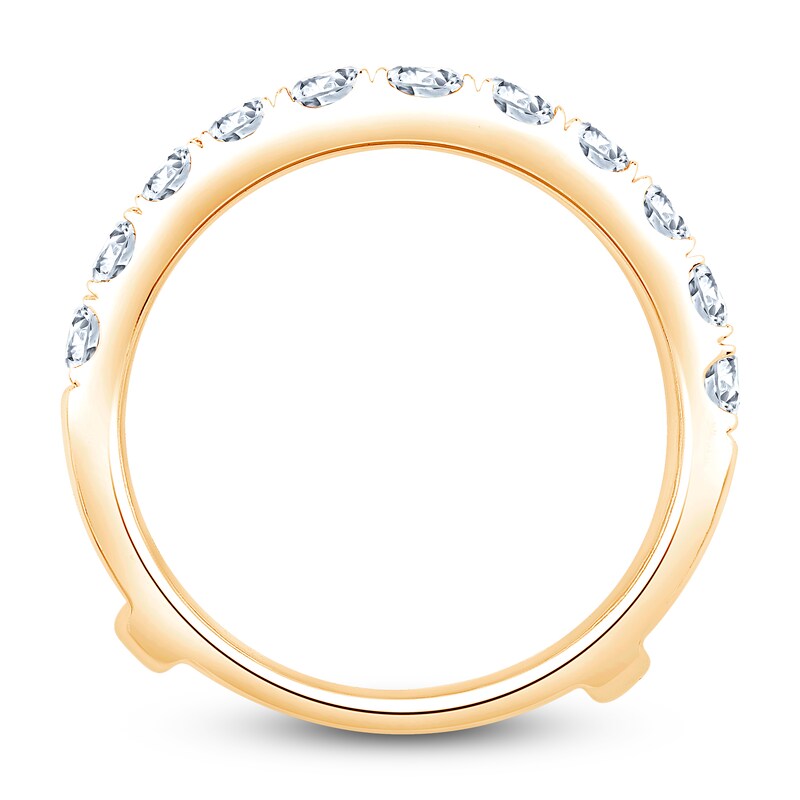 Main Image 3 of Lab-Grown Diamond Enhancer Ring 2 ct tw 14K Yellow Gold