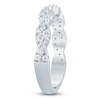 Thumbnail Image 2 of Lab-Grown Diamond Twist Anniversary Ring 1/2 ct tw 14K White Gold