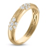 Thumbnail Image 2 of Vera Wang VOW Diamond Cluster Wedding Band 3/8 ct tw 14K Yellow Gold
