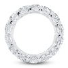 Thumbnail Image 2 of Certified Round-Cut Diamond Eternity Band 5-3/4 to 7-5/8 ct tw Platinum
